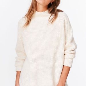 BDG Waffleknit Oversized Sweater